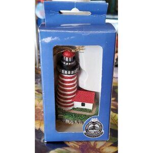 Lefton Lighthouse Collection Ornament West Quiddy Head 2000